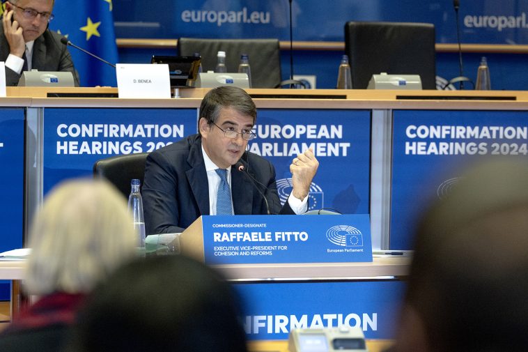 Audiencia del vicepresidente ejecutivo designado Raffaele Fitto | Noticias | Parlamento Europeo