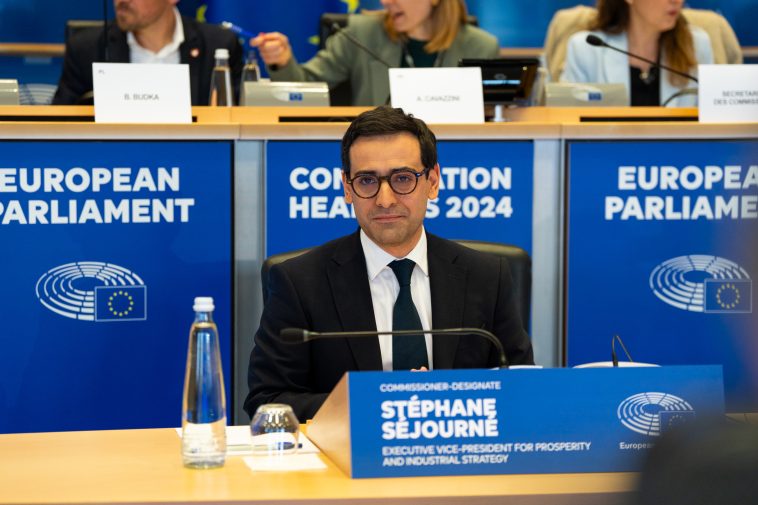 Audiencia del vicepresidente ejecutivo designado, Stéphane Séjourné | Noticias | Parlamento Europeo