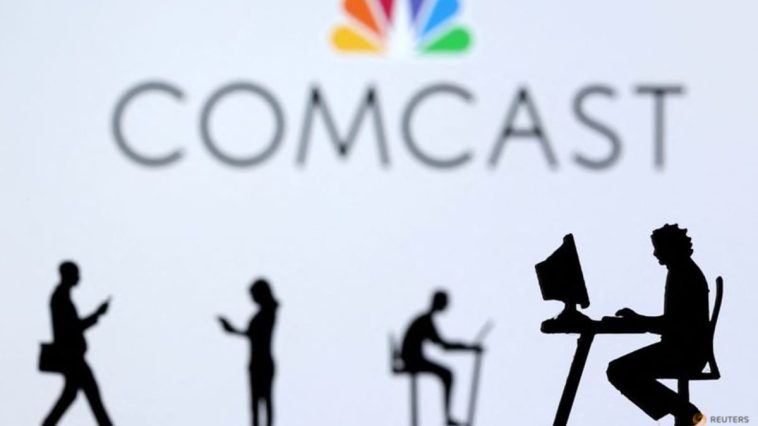 Comcast escindirá algunas redes de televisión por cable mientras domina el streaming