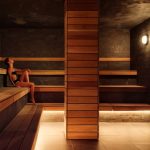 La banya con poca luz en Bathhouse