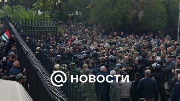 El número de heridos durante las protestas en Abjasia aumentó a 14