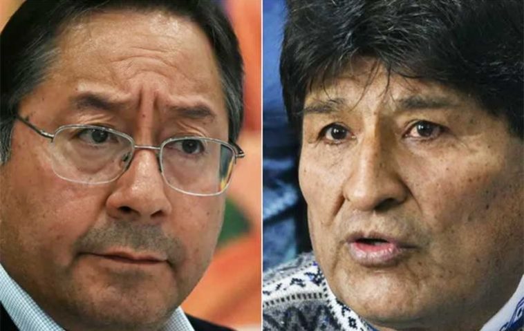 Morales pidió ayuda internacional amistosa para hacerle entender a Arce (L).....