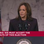 Kamala Harris pronuncia un discurso de concesión tras perder las elecciones ante Trump