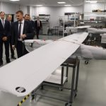 Vladimir Putin en una exposición de drones UAV Orlan-10 en el Centro de Tecnología Especial de San Petersburgo en septiembre