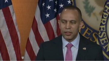 Hakeem Jeffries talks about avoiding another Republican government shutdown.