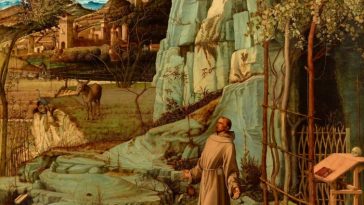 'San Francisco en el desierto' de Giovanni Bellini