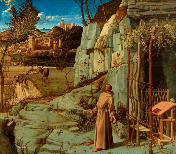 'San Francisco en el desierto' de Giovanni Bellini