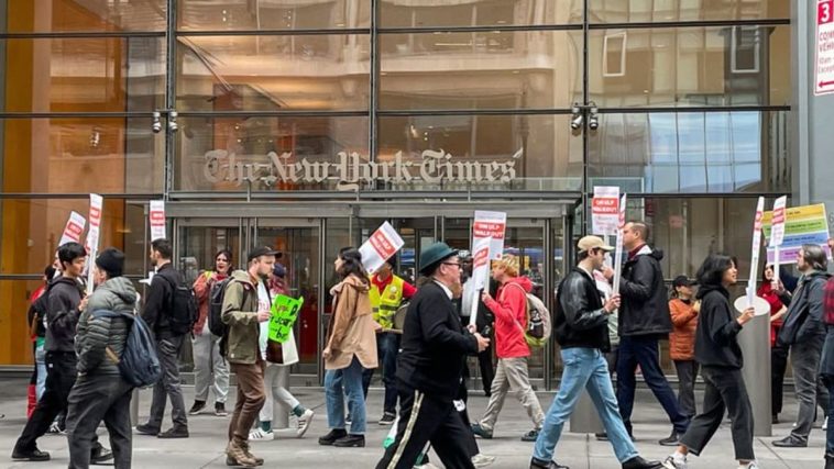 New York Times Tech Guild volverá a trabajar, las negociaciones continuarán