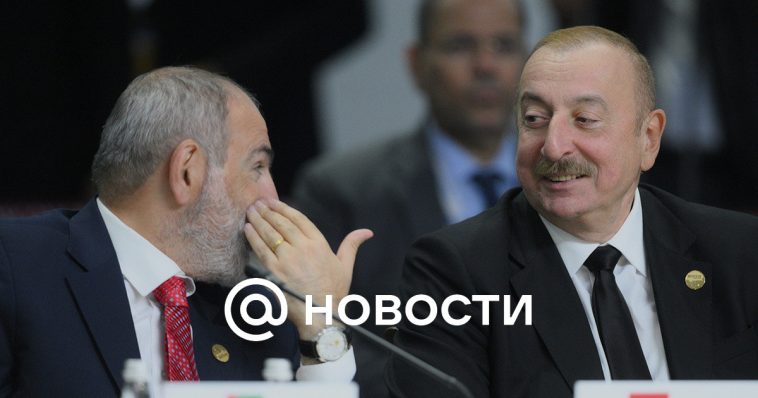 Pashinyan y Aliyev conversaron al margen de la cumbre de los BRICS en Kazán