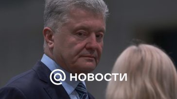 Poroshenko predijo el cese de la ayuda a Ucrania debido a los pagos de Zelensky