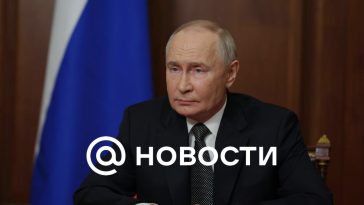 Se publicaron imágenes de Putin después de su declaración sobre la prueba de Oreshnik.