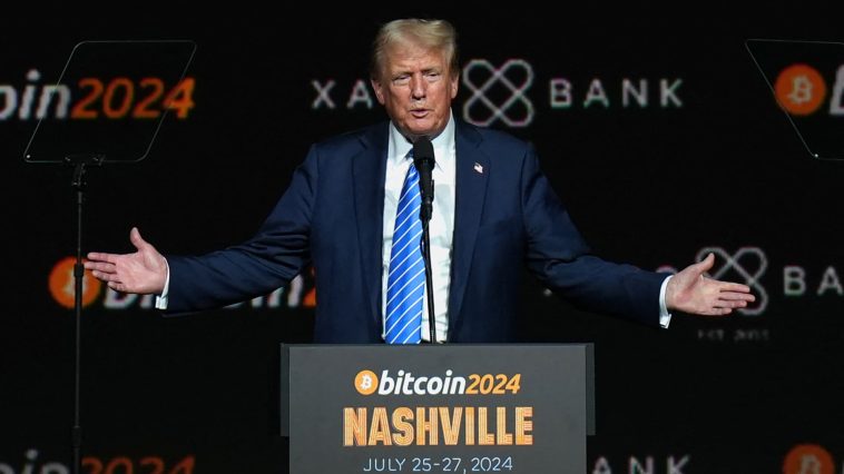 Trump Media en conversaciones para comprar la plataforma de comercio de criptomonedas Bakkt