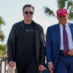 Trump asiste al lanzamiento de SpaceX con Elon Musk