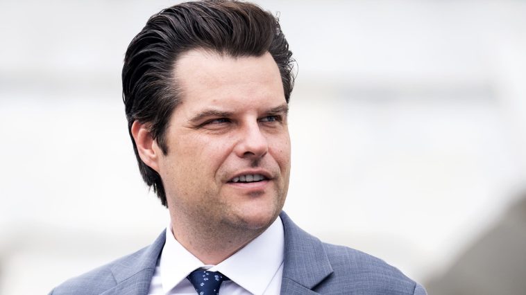 Trump elige al representante Matt Gaetz como fiscal general