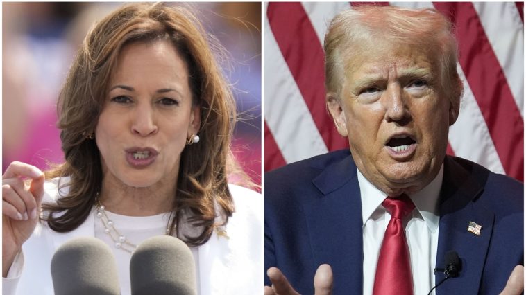 Trump y Harris compiten por el voto latino en vísperas de las elecciones