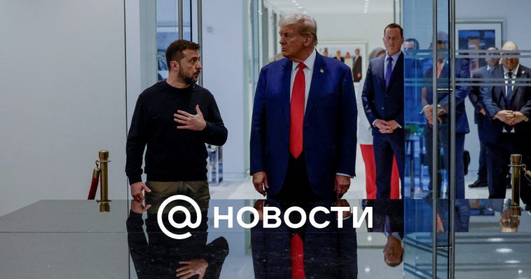 Welt se enteró de los intentos de Zelensky de lograr una reunión con Trump