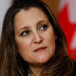 Chrystia Freeland, pictured in April 2021