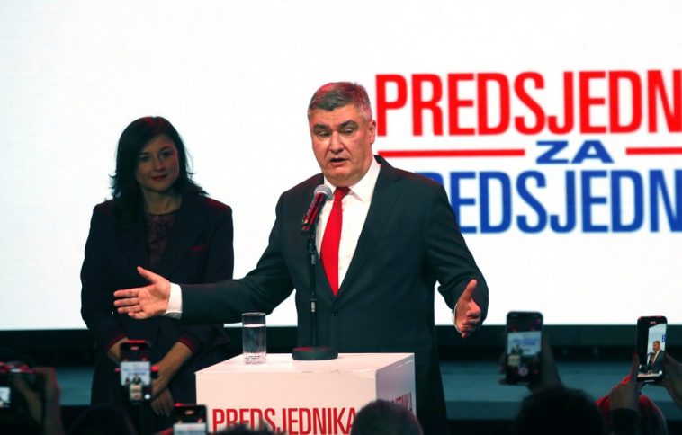 El actual presidente Milanović, camino de ganar las elecciones presidenciales en Croacia - Euractiv