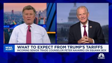 Peter Navarro: Verán más de un billón de dólares en inversiones gracias a las políticas comerciales y arancelarias de Trump