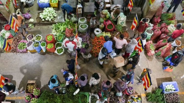 El índice clave de precios al consumo de Sri Lanka cae un 1,7% en diciembre