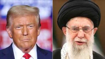 El presidente electo Donald Trump y el líder supremo iraní, el ayatolá Ali Jamenei