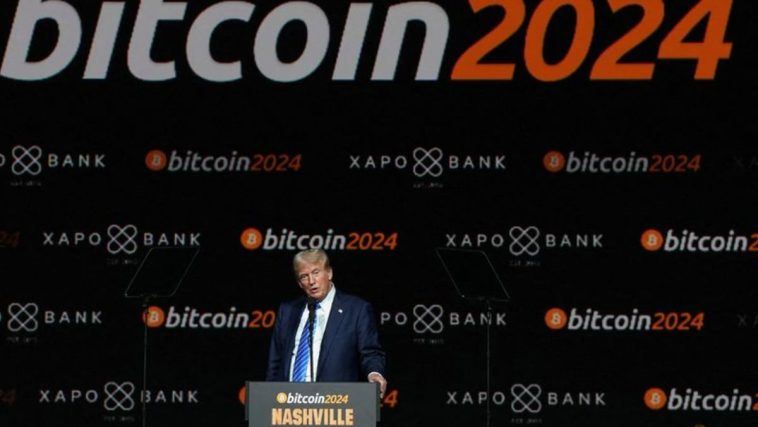 En la reunión de bitcoins del Golfo, la familia Trump y sus aliados disfrutarán de la euforia de la industria de las criptomonedas