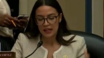 Alexandria Ocasio-Cortez calls out House Republicans for targeting blue states in COVID fraud investigation.