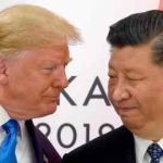 Donald Trump, izquierda, con el presidente chino Xi Jinping