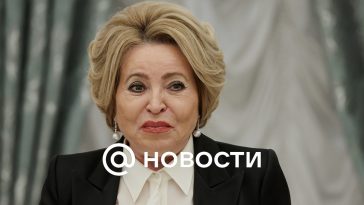 Matvienko predijo el inicio de las negociaciones sobre Ucrania en 2025