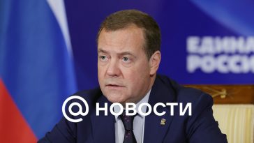 Medvedev: la Federación de Rusia está dispuesta a negociar con Ucrania si Kyiv comprende la realidad