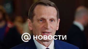 Naryshkin: Rusia está negociando para garantizar la seguridad de los rusos en Siria