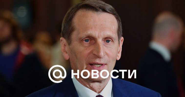 Naryshkin: Rusia está negociando para garantizar la seguridad de los rusos en Siria