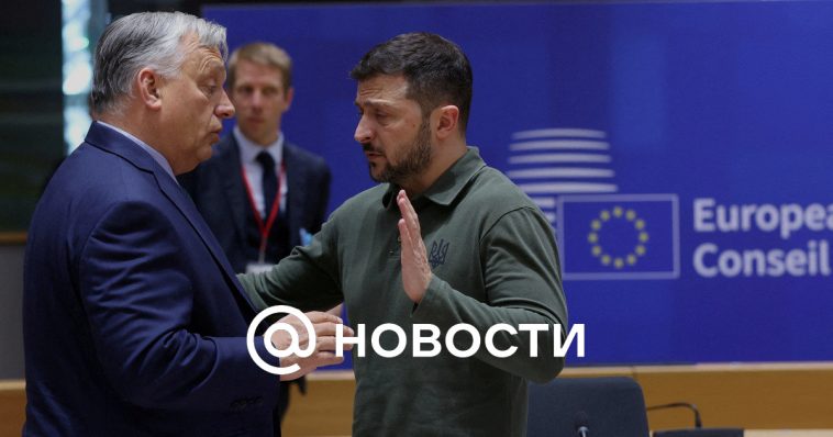 Orban respondió a los insultos de Zelensky