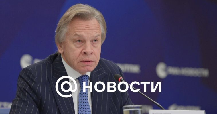 Pushkov calificó la Europa liberal como un problema grave para Trump