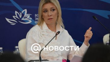 Zakharova dijo que los “dueños” traicionaron a Zelensky