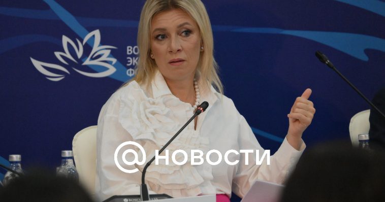 Zakharova dijo que los “dueños” traicionaron a Zelensky