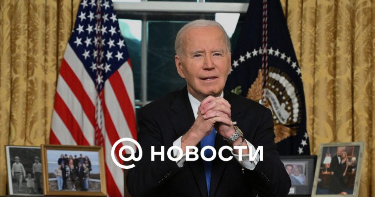 Biden pronunció su discurso de despedida ante ciudadanos estadounidenses