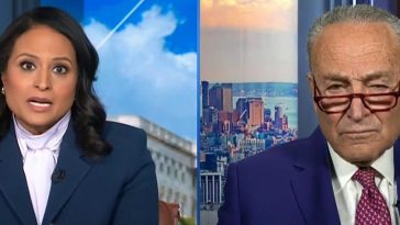 Chuck Schumer cierra a Kristen Welker después de que ella infiere que los demócratas mintieron sobre la agudeza mental de Biden