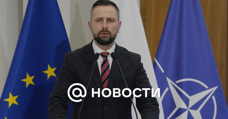 El jefe del Ministerio de Defensa polaco, Kosiniak-Kamysh, afirmó que el país está cansado del conflicto en Ucrania.