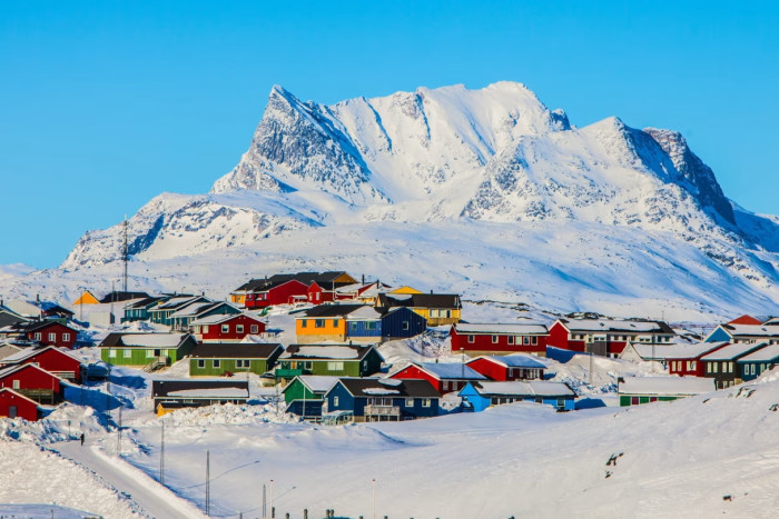 Nuuk, la capital de Groenlandia