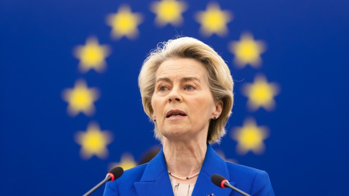 Ursula von der Leyen, president of the European Commission