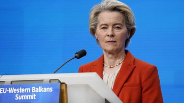 La jefa de la UE, von der Leyen, cancela compromisos debido a una neumonía - Euractiv