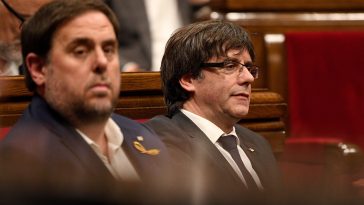 Los líderes separatistas catalanes se unen para aumentar la presión sobre Sánchez - Euractiv