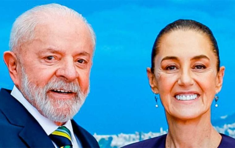 Lula invitó a Sheinbaum a Brasil para impulsar aún más los excelentes lazos entre los dos países