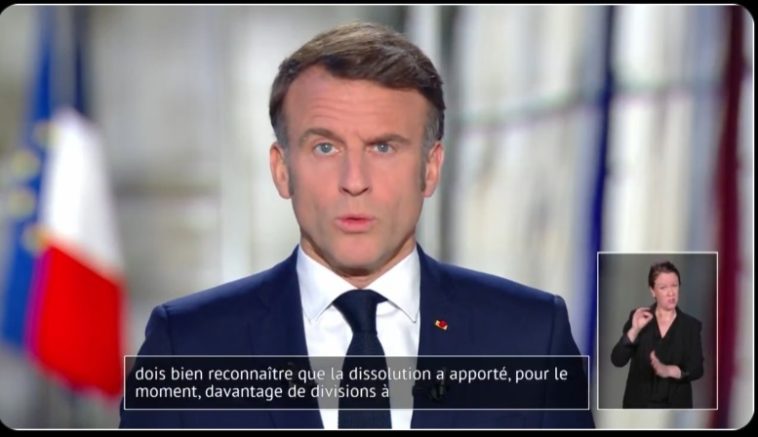 Macron reconoce error sobre elecciones anticipadas en su discurso de Año Nuevo - Euractiv