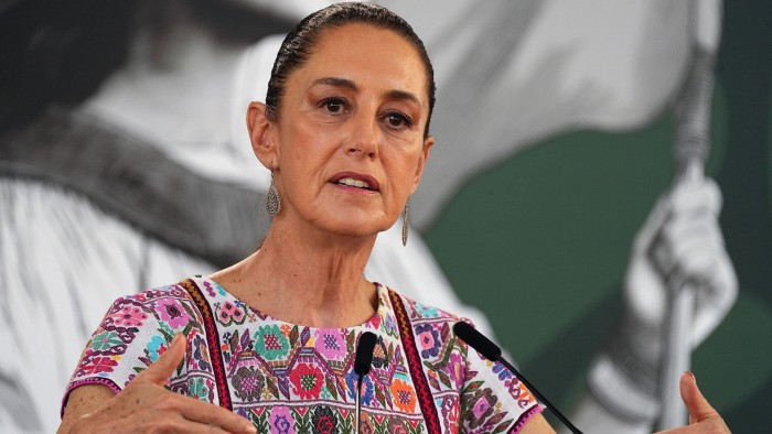 Mexican President Claudia Sheinbaum