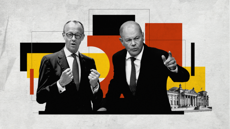 Scholz vs Merz: Los manifiestos electorales revelan visiones contrapuestas para la renovación de Alemania - Euractiv