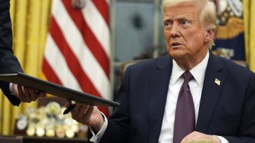 Trump inició la creación de la "cúpula de hierro" sobre los Estados Unidos