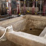 Una excavación en la antigua Pompeya descubre un lujoso complejo de baños privados