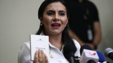 La vicepresidenta de Ecuador, Verónica Abad.